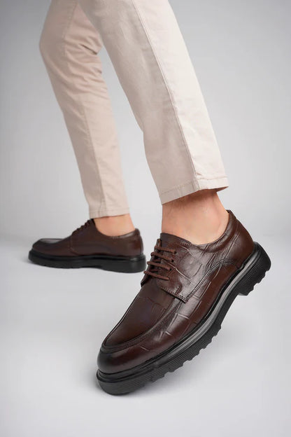 Chaussure Derby  en Cuir MUGGO JONES – Finition Brillante & Confort Haute Qualité