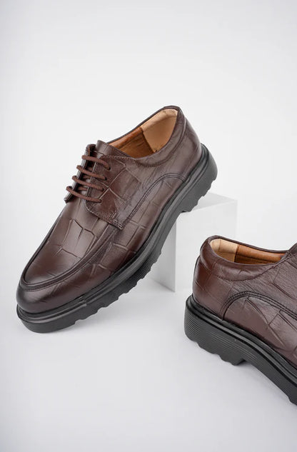 Chaussure Derby  en Cuir MUGGO JONES – Finition Brillante & Confort Haute Qualité