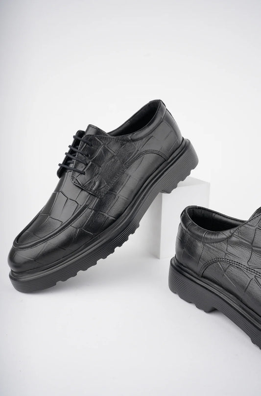 Chaussure Derby  en Cuir MUGGO JONES – Finition Brillante & Confort Haute Qualité