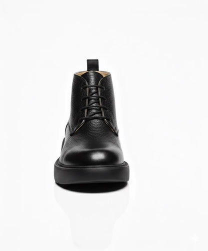 Derby Mini Boots Homme en Cuir | Semelle Médicale Ultra-Confort