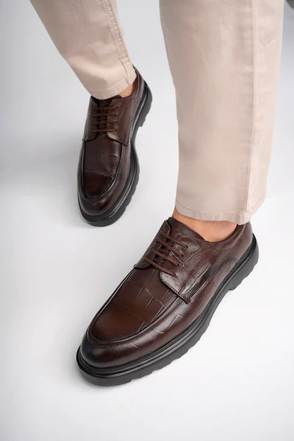 Chaussure Derby  en Cuir MUGGO JONES – Finition Brillante & Confort Haute Qualité