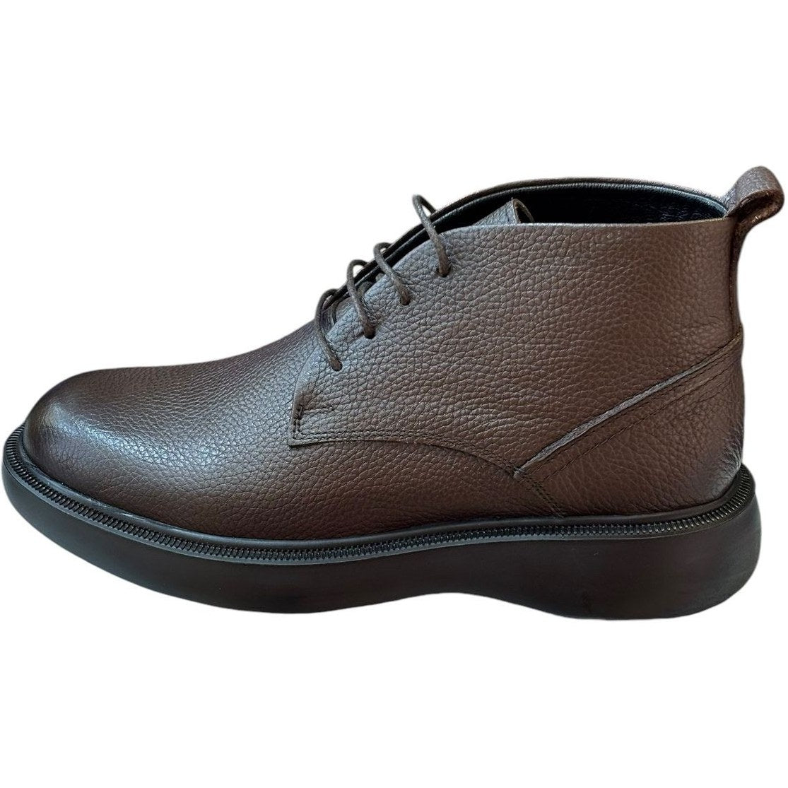Derby Mini Boots Homme en Cuir | Semelle Médicale Ultra-Confort