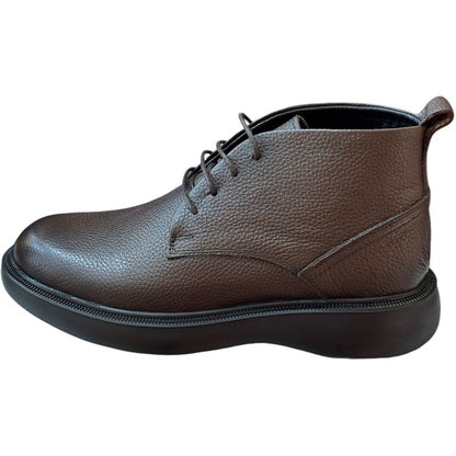 Derby Mini Boots Homme en Cuir | Semelle Médicale Ultra-Confort
