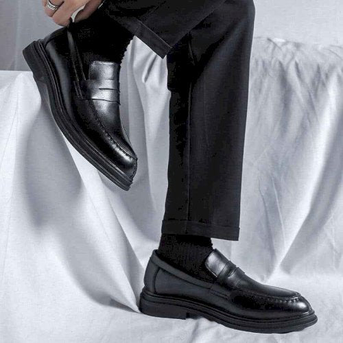 Mocassins Prestige en Cuir  DERBY – Élégance Absolue & Confort Haute Gamme